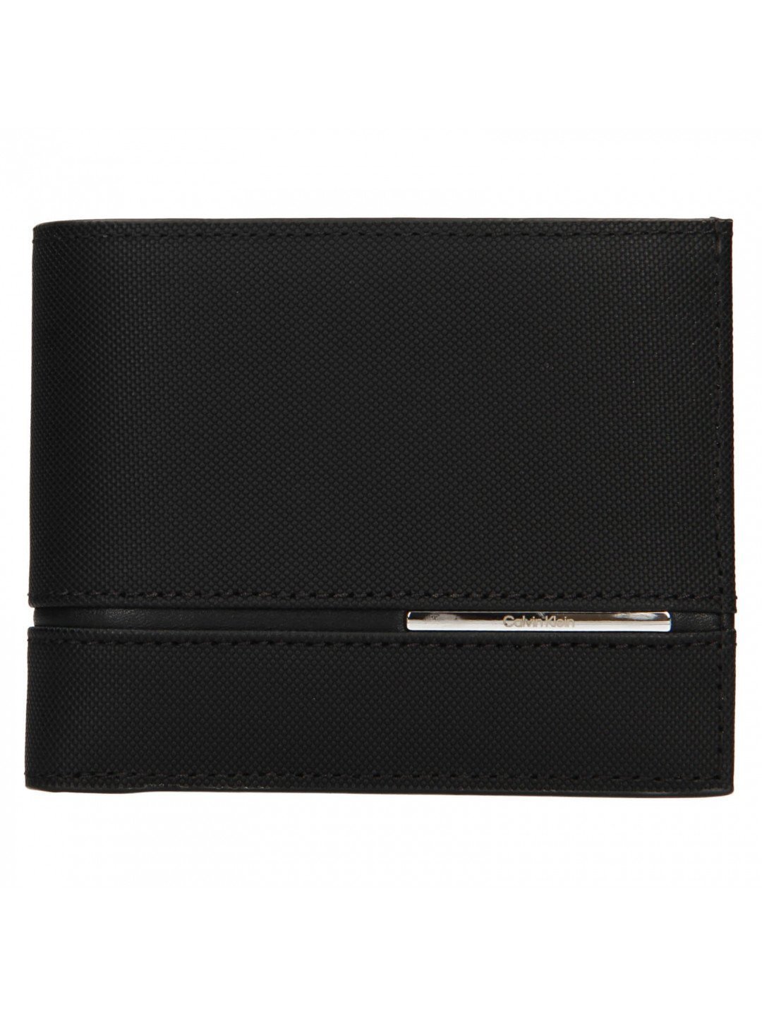 Pánská kožená peněženka Calvin Klein Vendos – černá