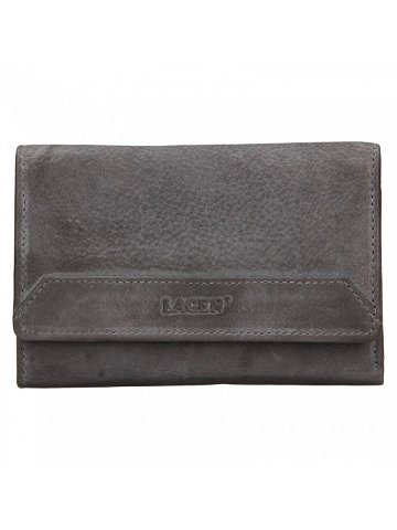Dámská kožená peněženka Lagen Denissa – šedá
