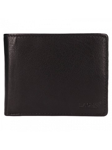 Pánská kožená peněženka Lagen Alexej – černá