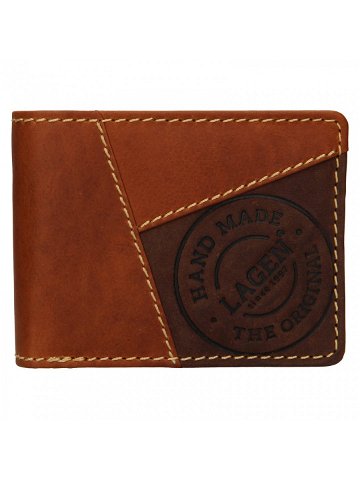 Pánská kožená peněženka Lagen Baltesar – hnědá