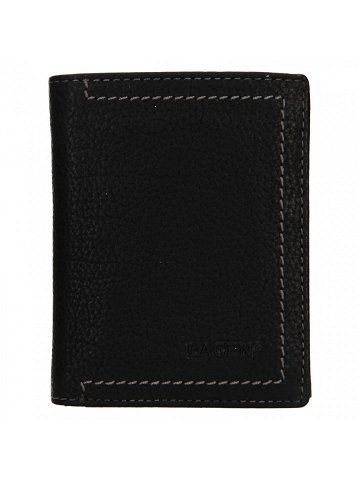 Pánská kožená peněženka Lagen Alister – černá