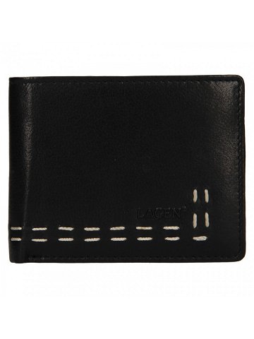 Pánská kožená peněženka Lagen Bassa – černá