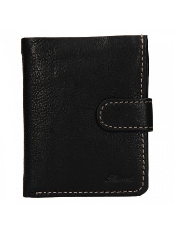 Pánská kožená peněženka Ashwood Harry – černá