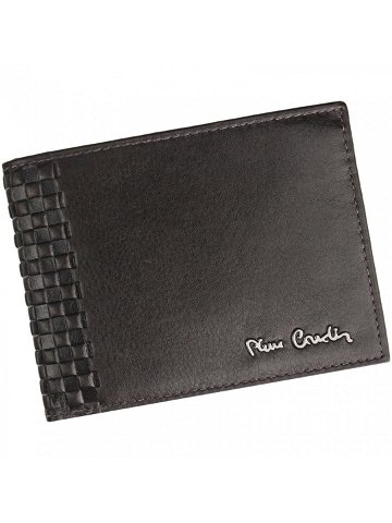 Pánská kožená peněženka Pierre Cardin Oddfrid – tmavě hnědá