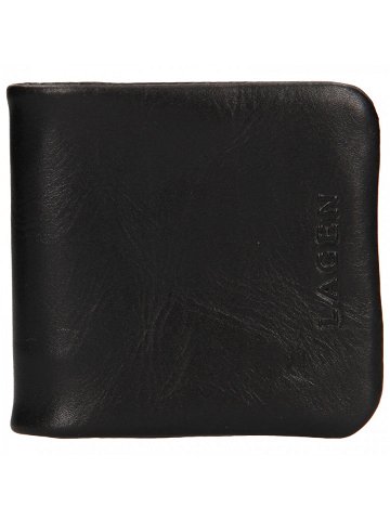 Pánská kožená peněženka mincovník Lagen Ivo – černá