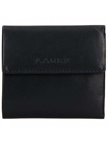Dámská kožená peněženka Lagen Aneta – modrá