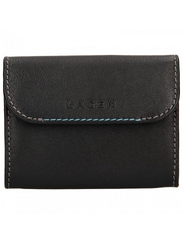 Pánská kožená peněženka Lagen Robin – černá