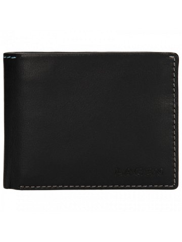 Pánská kožená peněženka Lagen Luket – černá
