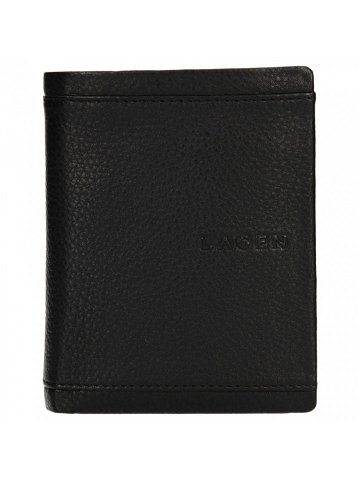 Pánská kožená peněženka Lagen Ryan – černá