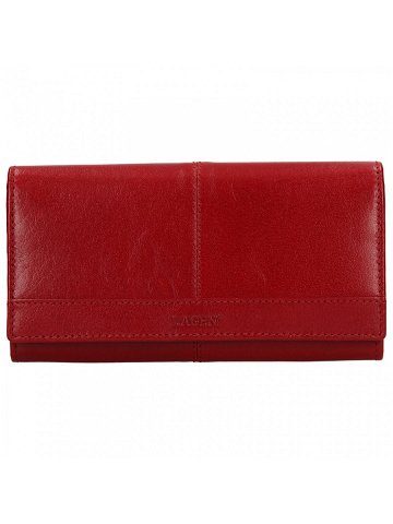 Dámská kožená peněženka Lagen Sophie – červená