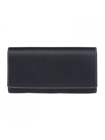 Dámská kožená peněženka Lagen Jiřina – černo-bílá