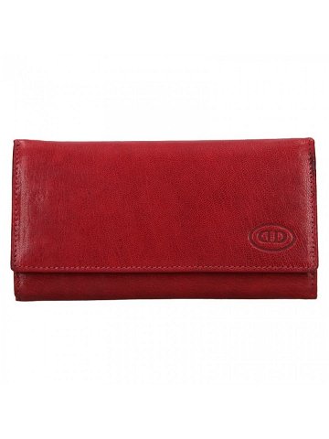 Dámská kožená peněženka DD Anekta Verona – červená
