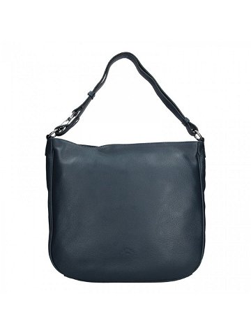 Elegantní dámská kožená kabelka Katana Jindra – tmavě modrá