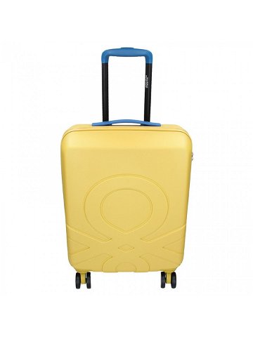 Kabinový cestovní kufr United Colors of Benetton Kanes S – žlutá