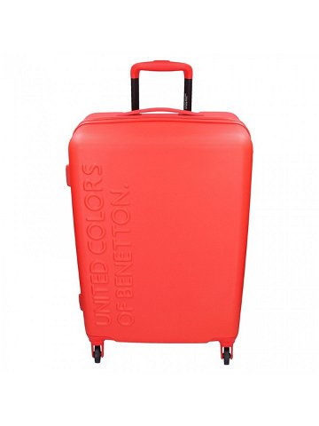 Cestovní kufr United Colors of Benetton Aura L – červená