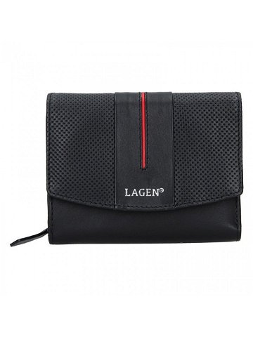 Dámská peněženka Lagen Carinne – černo-červená
