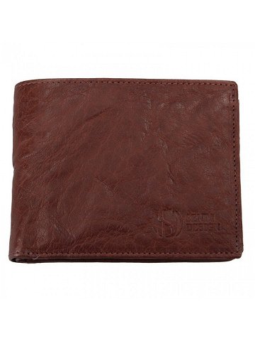Pánská kožená peněženka SendiDesign SNW6856 – tmavě hnědá