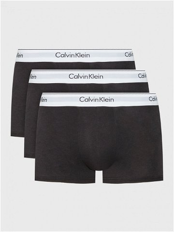 Calvin Klein Underwear Sada 3 kusů boxerek 000NB2380A Černá