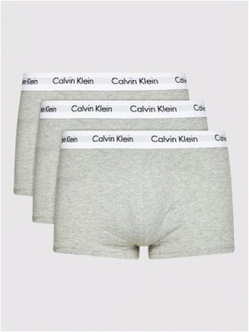 Calvin Klein Underwear Sada 3 kusů boxerek 0000U2664G Šedá