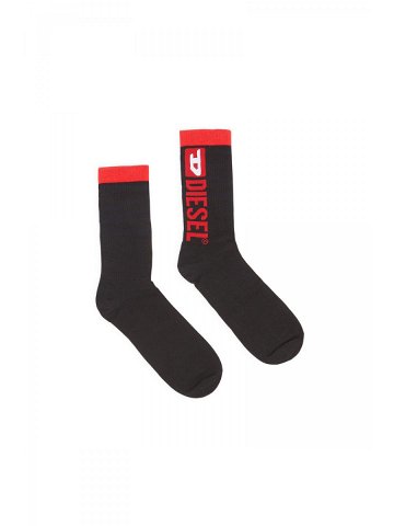 Ponožky diesel skm-ray-threepack socks černá s