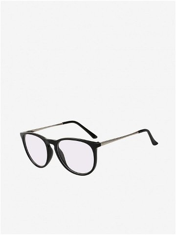 VeyRey Brýle s čirými skly hranaté Bonham černé