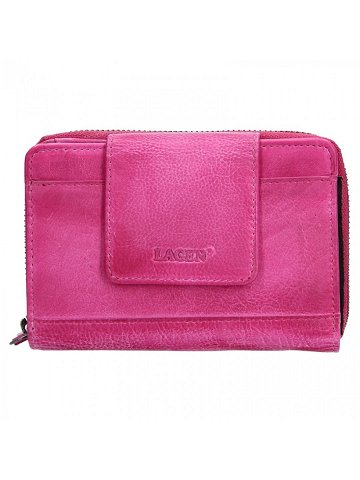 Dámská kožená peněženka Lagen Agáta – růžová