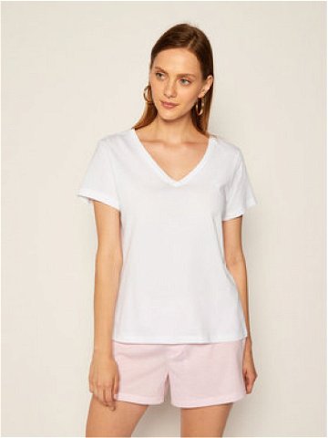 Lauren Ralph Lauren T-Shirt I811527 Bílá Regular Fit