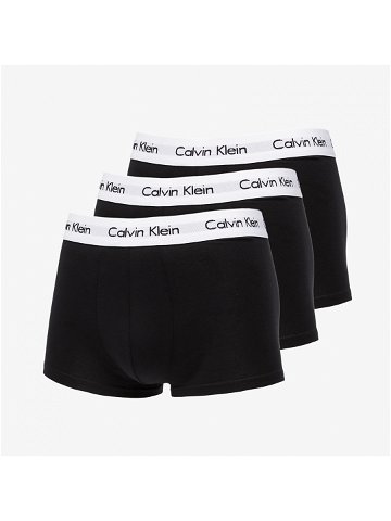 Calvin Klein Low Rise Trunks 3 Pack Black