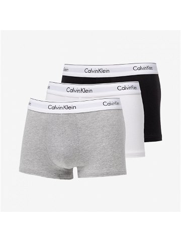 Calvin Klein Modern Cotton Stretch Trunk 3-Pack Black White Grey Heather