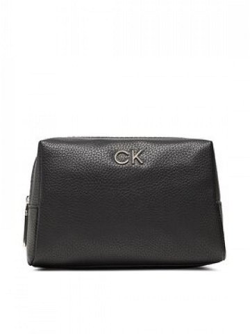 Calvin Klein Kosmetický kufřík Re-Lock Cosmetic Pouch Pbl K60K610271 Černá