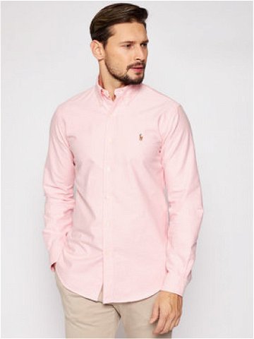 Polo Ralph Lauren Košile Bsr 710792041 Růžová Custom Fit