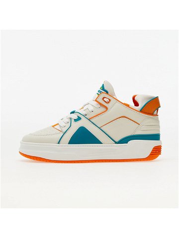 Just Don Courtside Tennis MID JD2 Off-white Orange Turquoise