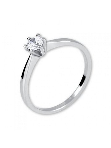Brilio Silver Stříbrný zásnubní prsten 426 001 00501 04 60 mm