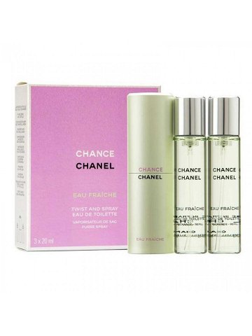 Chanel Chance Eau Fraiche – EDT 3 x 20 ml 60 ml