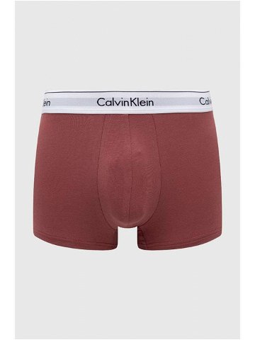 Boxerky Calvin Klein Underwear 3-pack pánské tmavomodrá barva
