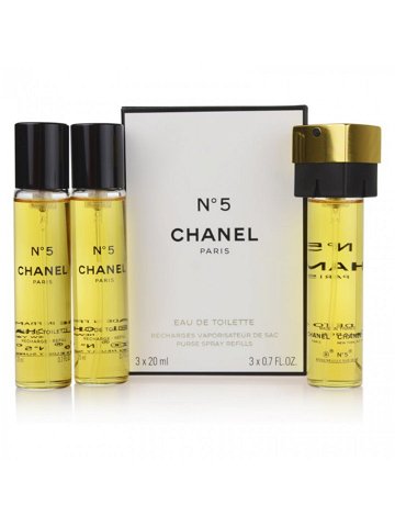 Chanel N 5 toaletní voda pro ženy 3×20 ml