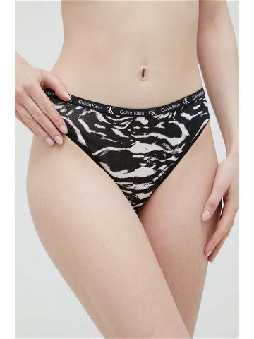 Kalhotky Calvin Klein Underwear 2-pack černá barva 000QD3991E