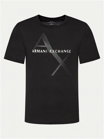 Armani Exchange T-Shirt 8NZT76 Z8H4Z 1200 Černá Regular Fit