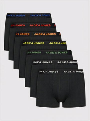 Jack & Jones Set 7 kusů boxerek Basic 12165587 Černá
