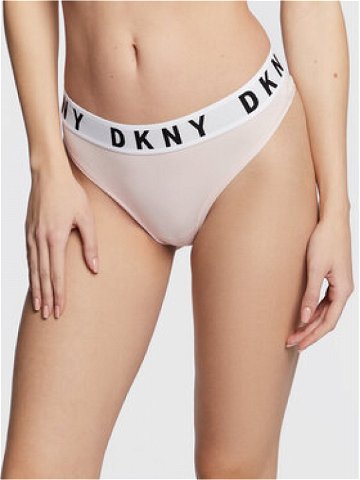 DKNY Kalhotky string DK4529 Růžová