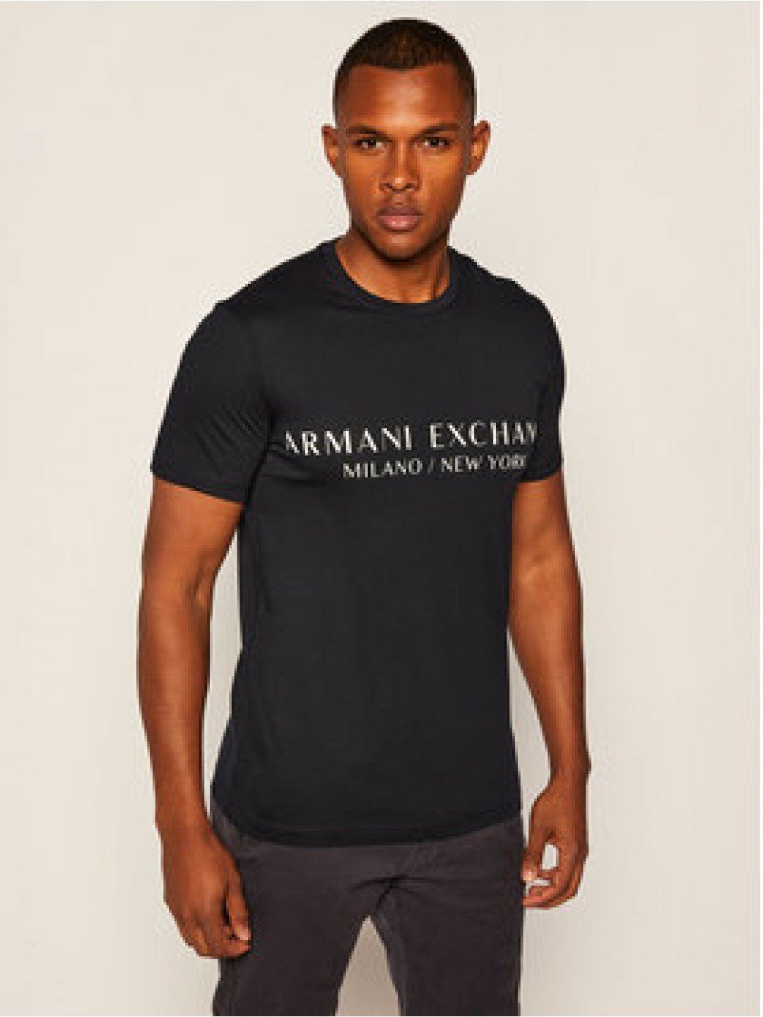 Armani Exchange T-Shirt 8NZT72 Z8H4Z 1510 Tmavomodrá Slim Fit