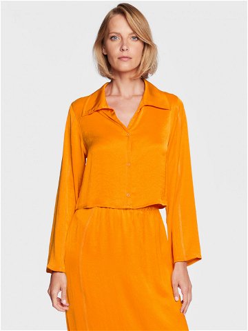 American Vintage Košile Widland WID06FE23 Oranžová Regular Fit