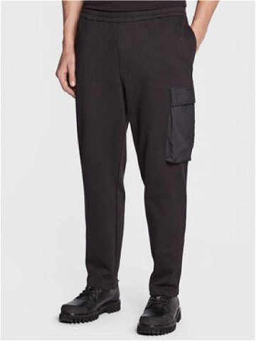 Armani Exchange Teplákové kalhoty 3RZPFE ZJXGZ 1200 Černá Regular Fit