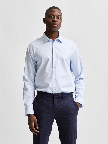 Selected Homme Košile 16080200 Světle modrá Slim Fit