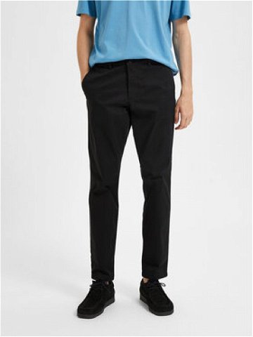 Selected Homme Chino kalhoty New 16087663 Černá Slim Fit