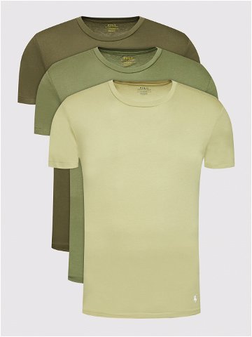 Polo Ralph Lauren 3-dílná sada T-shirts 714830304013 Zelená Regular Fit
