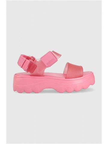 Sandály Melissa MELISSA KICK OFF SANDAL AD dámské růžová barva na platformě M 32823 AJ294