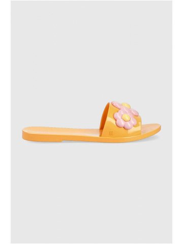 Pantofle Melissa MELISSA BABE SPRING AD dámské oranžová barva
