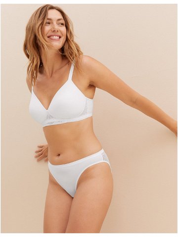 Bílá dámská podprsenka Marks & Spencer Body Soft