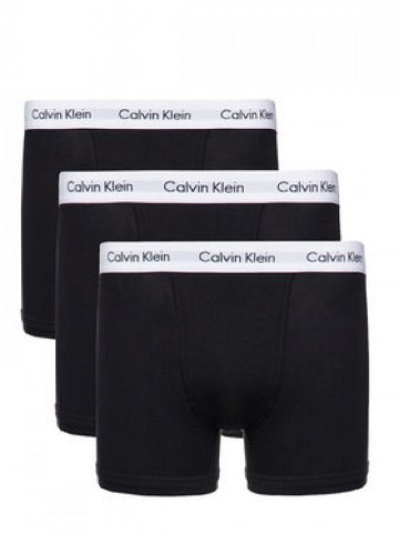 Calvin Klein Underwear Sada 3 kusů boxerek 0000U2662G Černá Slim Fit
